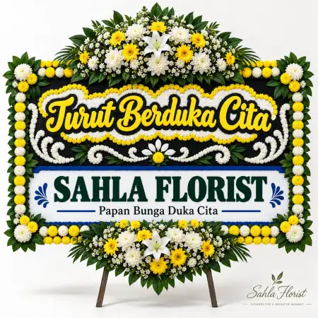 Papan Bunga Duka Gedebage