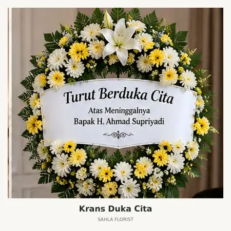 Krans Bunga Duka Gedebage